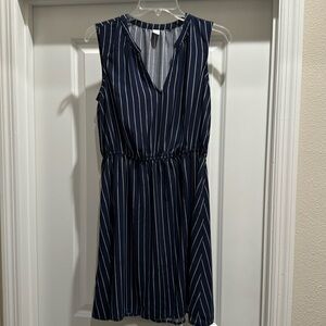 Women’s Old Navy‎ Blue striped dress